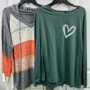 NWOT - Bundle of Two Shein Women’s Tops